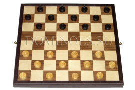 Большой игровой набор из венге: шахматы, шашки, нарды, домино, карты, кости, покерные фишки - RTV-71_CHESSMATE_enl.jpg