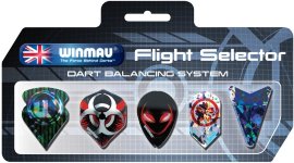 Набор из 5-ти комплектов оперений Winmau Flight Selector - 12ar.jpg