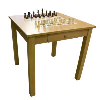 Турнирный Шахматный стол (светлый)
