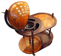 Глобус-бар напольный со столиком