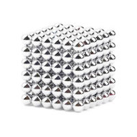 Неокуб (Neocube) 6мм, серебро, 216 сфер