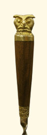 Шампура подарочные 6шт. в колчане из натуральной кожи - 304 сова 2.jpg