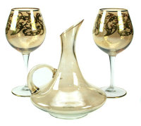 Подарочный набор для вина Золотая вязь
