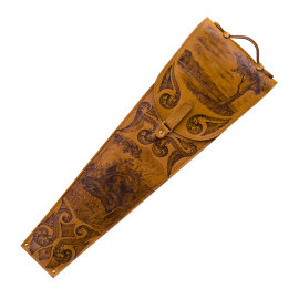 Шампура подарочные 6шт. в колчане из натуральной кожи - 307 кабан 3.jpg