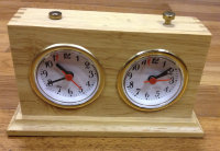 Механические часы Рубин в деревянном корпусе ЛЮКС 