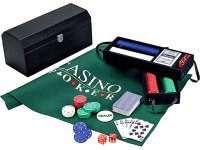Набор для игры в покер и блэк джек «Макао» 200 фишек