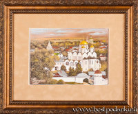 Панорама Покровского монастыря, Суздаль
