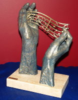 Скульптура "Аллегория музыке" Anglada