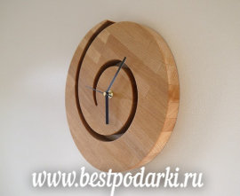 Часы деревянные настенные "Спираль" - 1303279805-853.jpg