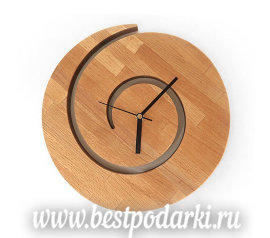 Часы деревянные настенные "Спираль" - 1425913983-23.jpg