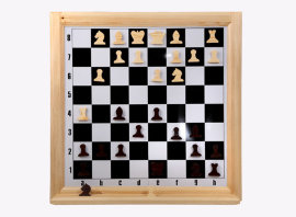 Демонстрационная шахматная доска ЛЮКС - Демонстрационная шахматная доска ЛЮКС