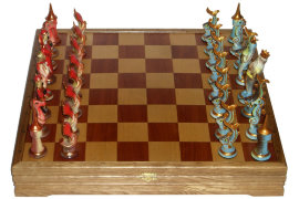 Шахматы фаянсовые "САДКО" покрашенные - RTF-5931_2.jpg