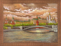 Вид на Москву-реку и Кремль. (Большая)  
